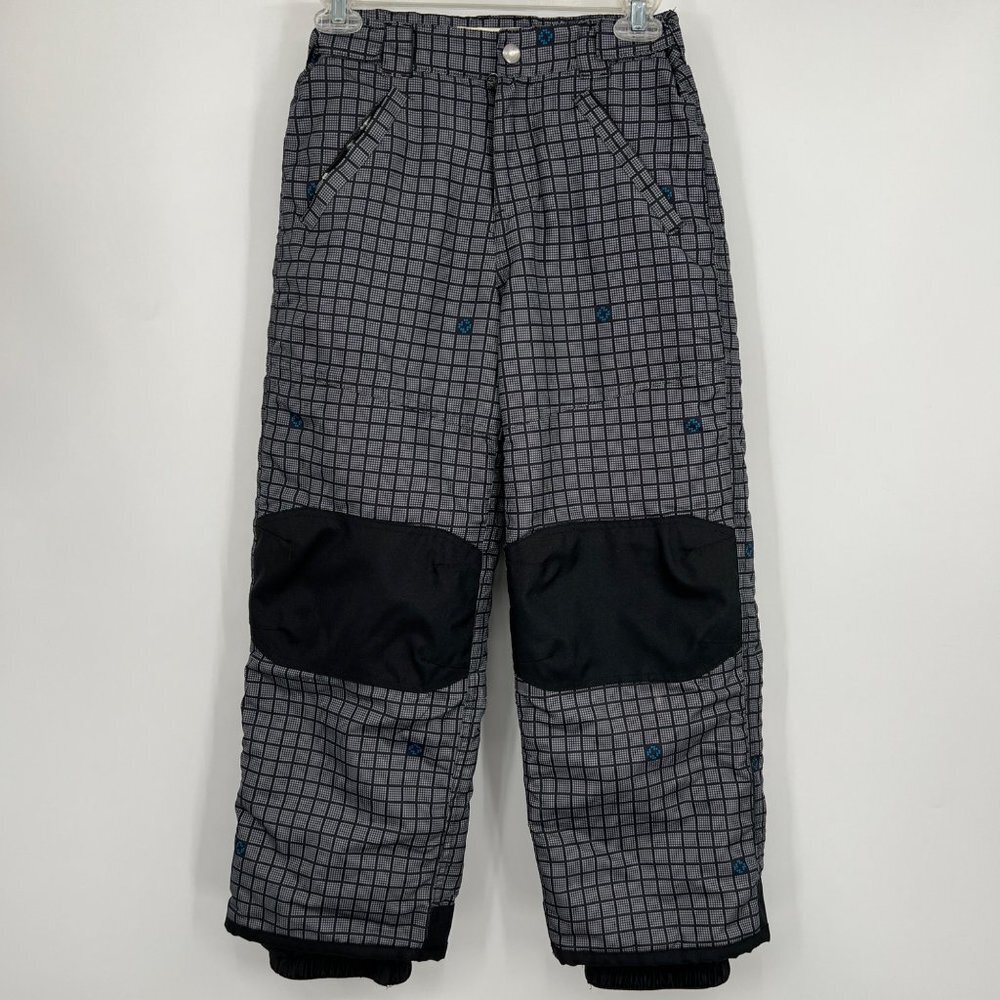 Cherokee Snow ski Pants Youth medium 8 10 grey black outerwear